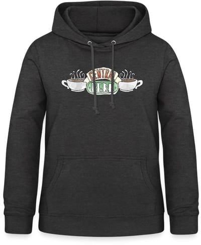 Friends Central Perk Logo Sketch Hoodie Dames