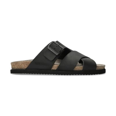 Mephisto Nordine - heren sandaal - Zwart - maat 39 (EU) 6 (UK)