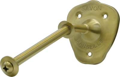 Zeepstang Messing - Hangende Zeephouder voor Zeepbol aan de Muur - Zeepbolhouder - Laiton Rotating Soap Holder