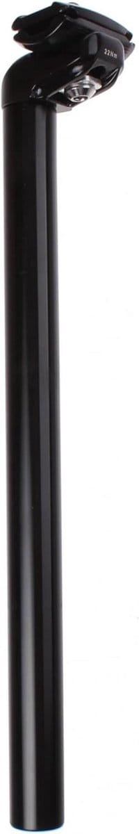 Aluminium Zadelpen 26.8mm x 350mm voor Mountainbike (ATB) - Zwart