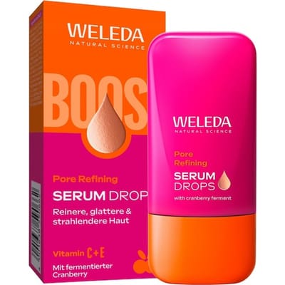 WELEDA Intensive care Pore Refining Serum Drops Hyaluronzuur serum Dames 30 ml