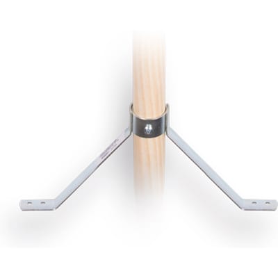 Stokhouder  voor dikke  steel  met  diameter  28 mm
