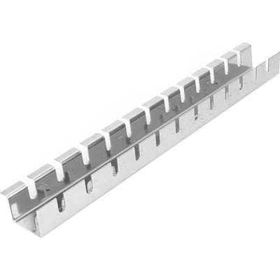 Aan de muur gemonteerd schroevendraaier opbergrek haak garage werkplaats hardware gereedschap organizer white