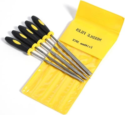 Gitaar Frets Vijlen - Instrumenten Reparatie - Scherpe Randen Glad - 5 Delige Set