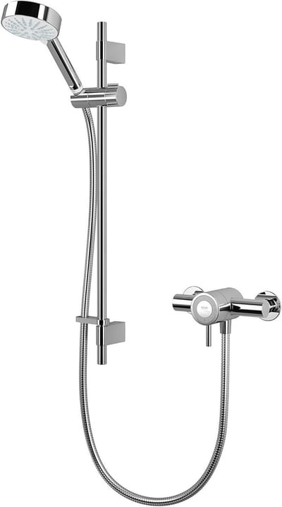 Douchekraan Thermostatisch - Douchemengkraan Wandmontage - Veilig Douchen - Magni-Flo Technologie - 68 x 22.5 x 10 cm - Chroom