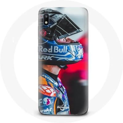 Coque - maniacase - Samsung Galaxy A10 - Moto GP - Souple - Protection et décoration noir