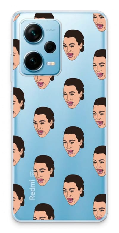 Case Company® - Hoesje geschikt voor Xiaomi Redmi Note 12 Pro Plus hoesje - Ugly Cry Call - Soft Cover Telefoonhoesje - Bescherming aan alle Kanten en Schermrand