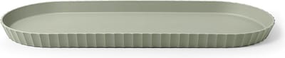 Kunststof dienblad / serveerschaal - Minerva - Large (51 x 20,5 x H 3 cm) - Eucalyptus groen