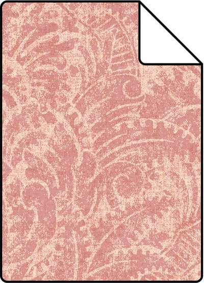 Proefstaal ESTAhome behang ornamenten roze - 26.5 x 21 cm - 131619-S