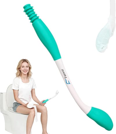 WC Hulpstuk met Groot Bereik voor Comfortabel en Hygiënisch Afvegen