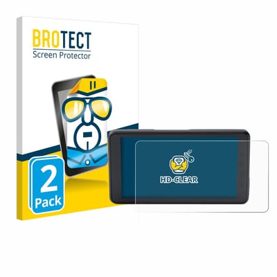 BROTECT - Screenprotector voor BMW ConnectedRide Navigator Full Cover - Folie Beschermfolie transparant 2 Stuks