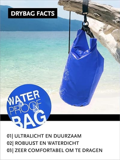 Famanu – Waterdichte outdoor dry bag zak droge zak bescherming tegen water droge zak voor uw waardevolle spullen