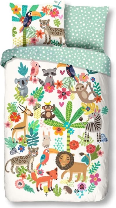 Good Morning Happy Kinderdekbedovertrek 140x200/220 cm
