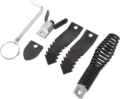 Afvoer Reiniger - Verstopper Verwijderaar - Leidingen Ontstoppen - Booropzetstuk Set - 5/16 tot 3/4 Inch - Metaal