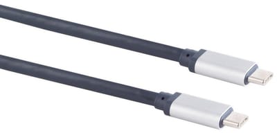 USB-C kabel | USB3.1 10 Gbps | PD 100W | 4K 60Hz | aluminium | 0,50 meter