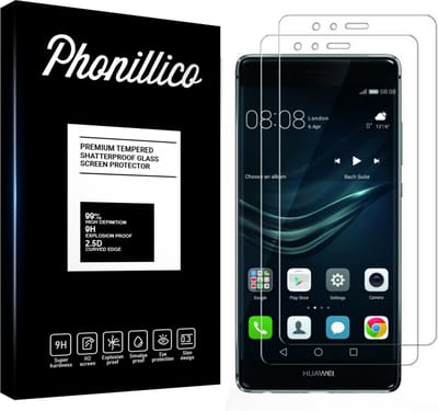 Screenprotector voor Huawei P9 Plus - 2 stuks Beschermglas van glas Transparante glazen schermbeschermfolie