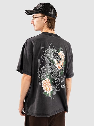 Ninth Hall Venom Boxy T-Shirt zwart