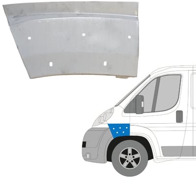 Reparatiepaneel voorspatbord voor Fiat Ducato 2006-2014 / Links