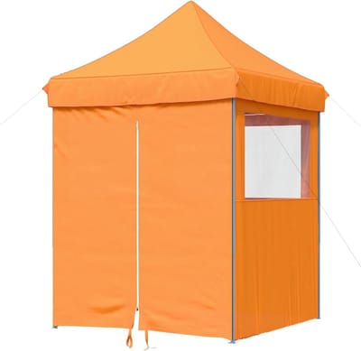 Opvouwbare Partytent - Pop-up Tent Feest - Buitenfeesten Organiseren - Stabiel Stalen Frame - 200 x 200 x 306 cm