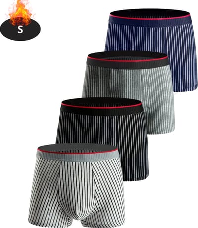 Nivard Onderbroeken Heren - Boxershort - Ondergoed - Boxer - Underwear - Mannen - 4 Pack - Gemengd - S