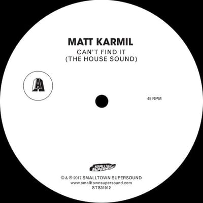 Matt Karmil - Can't Find It (The House Sound) / Morals (Bjørn Torske Disco Mix) (12" Single)