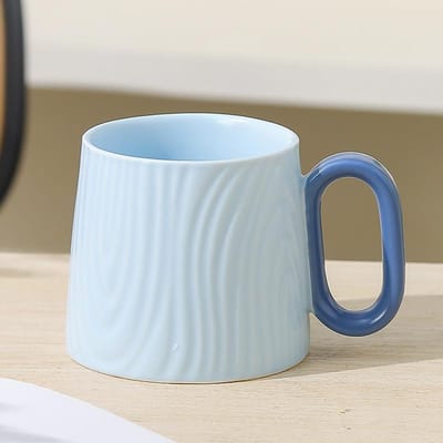 Keramische Mok Hoge Waarde Waterbeker Huishoudelijke Keramische Beker met Deksel Creatieve Koppels Koffiekop Souvenir Cadeau Beker 320ML