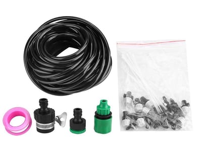 Micro-druppelirrigatiesysteem voor tuin en planten - Automatisch bewateringssysteem 10 meter