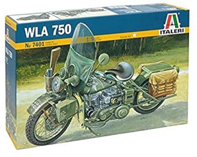 1:9 WLA 750 US Militaire Motorfiets Modelbouwset