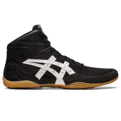 Asics Matflex 7 - Zwarte Worstelschoenen - Hoge Comfort - Ademend Materiaal