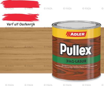ADLER Pullex 3in1-Lazuur Ligurien, bruine beits 0,75 liter