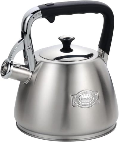 Waterkoker Fluitketel - Kookpan Water - Water Koken - Voor Alle Warmtebronnen - 3 Liter - Zilver