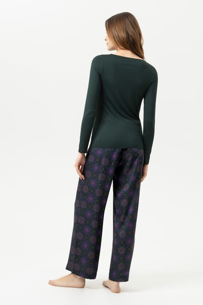 Shirt met lange mouwen Serie Comfy Flex Mystic Jade