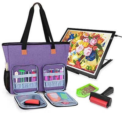 Draagtas voor Diamond Painting Accessoires en A3 Light Pad