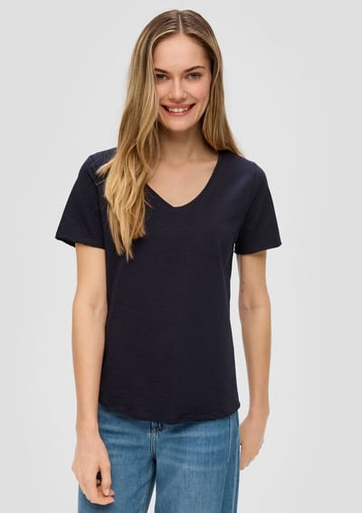 s.Oliver - female - T-shirt met V-hals