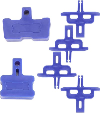 LGEGE Bicycle Brake Pads Spacer Kit for SRAM Bicycle Disc Brake Venting Block Tool for Oil Bleeding (6Pcs) - ShopVlot
