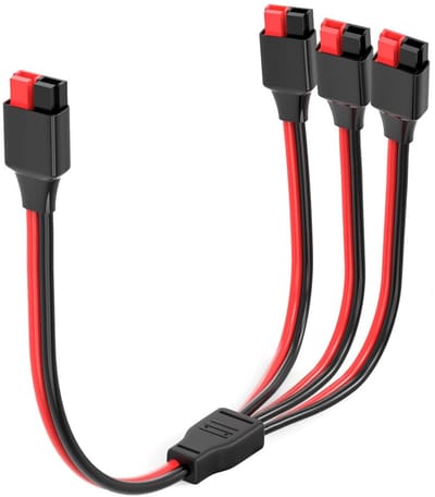 Solar Splitter Kabel 12AWG 1 tot 3 voor Oplaadstation