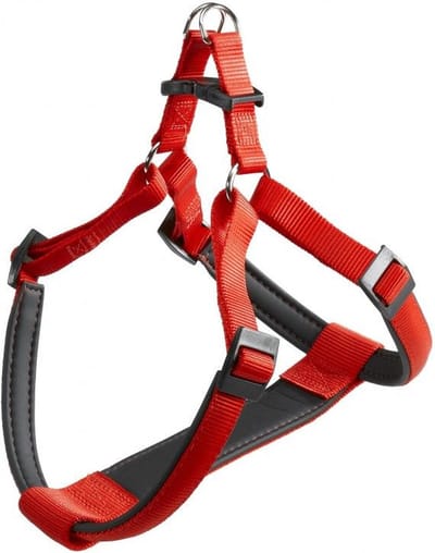 Ferplast Daytona Hondentuig / Harnas - Nylon - Zachte voering - Rood - XL - Halsomtrek 80 - 88 cm - Borstomtrek 83 - 97 cm (GELIEVE ALVORENS BESTELLEN OPMETEN)