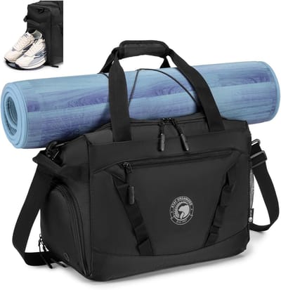 Waterdichte Sporttas voor Reis en Sport - 25L Handbagage Tas met Schoenenvak en Nat Vak - Perfect voor Gym, Weekend en Kamperen