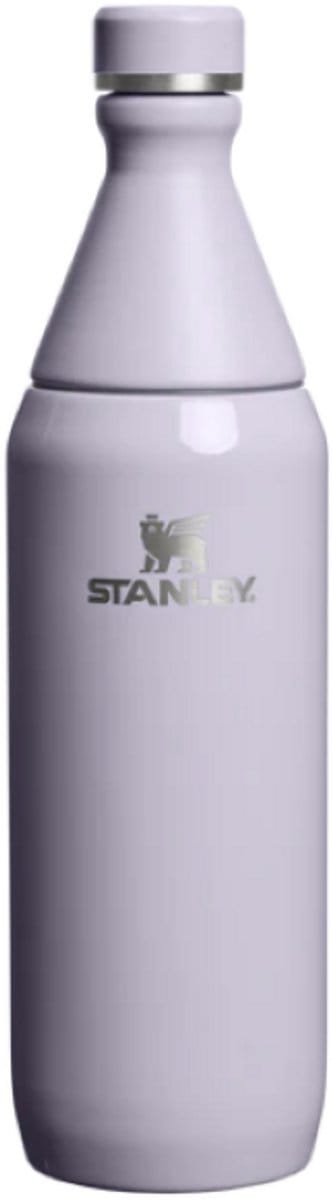 Stanley All Day Slim Bottle 0.59L (Purple Dust Gloss) – Geïsoleerde RVS Drinkfles met Lekvrije Draaidop – BPA-vrij – Slank Design voor Reizen & Sportschool