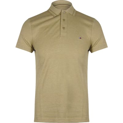 Tommy Hilfiger Donker Duinbeige Poloshirt