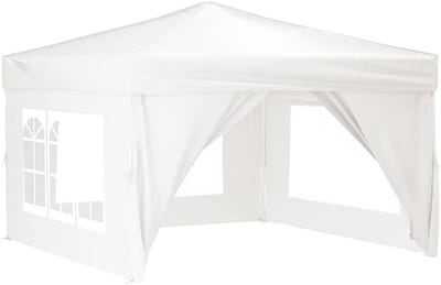 Vouwbare Partytent met Zijkanten 3x3 m - Tuin Tent voor Feesten en Buitenactiviteiten