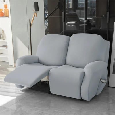 1/2/3 Zits Effen Kleur Elastische Relaxbankhoes Stretch Spandex Fauteuilhoezen Afneembare Bankhoezen Huis