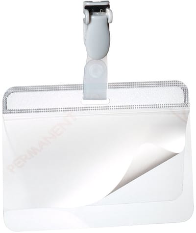DURABLE lamineer-naambordje, met clip, 90 x 54 m