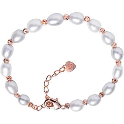 Armbanden Parelarmband Barokke Sieraden Student Honing Cadeau Live wit