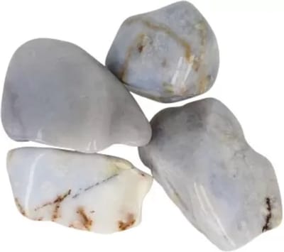 Chalcedoon 50 gr. trommelstenen (mt3)