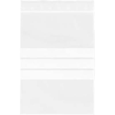 Gripzakjes, met schrijfveld & sluitstrip, 220 x 160 mm