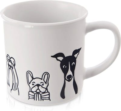 Mok Keramiek Wit 500 ml - Koffiemok - Theebeker - Koffie - Beker
