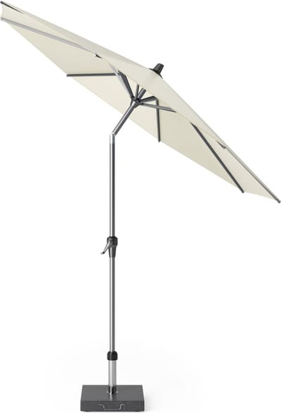 Platinum Sun & Shade - Middenstokparasol - Riva - Ø250cm - Ecru - Kantelbaar - Easy-up draaisysteem - 96% UV protectie