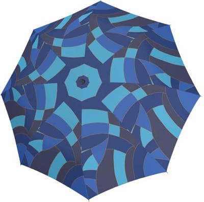 doppler Paraplu Carbonsteel Long AC Chic Blue Blauw