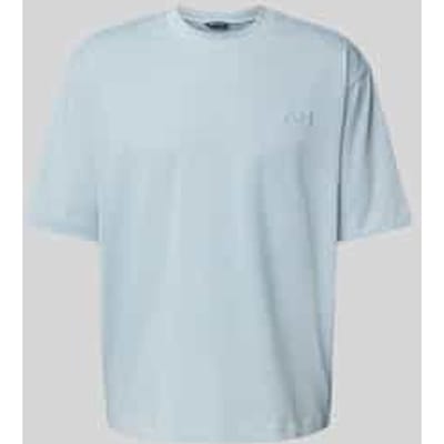 T-shirt met labeldetail